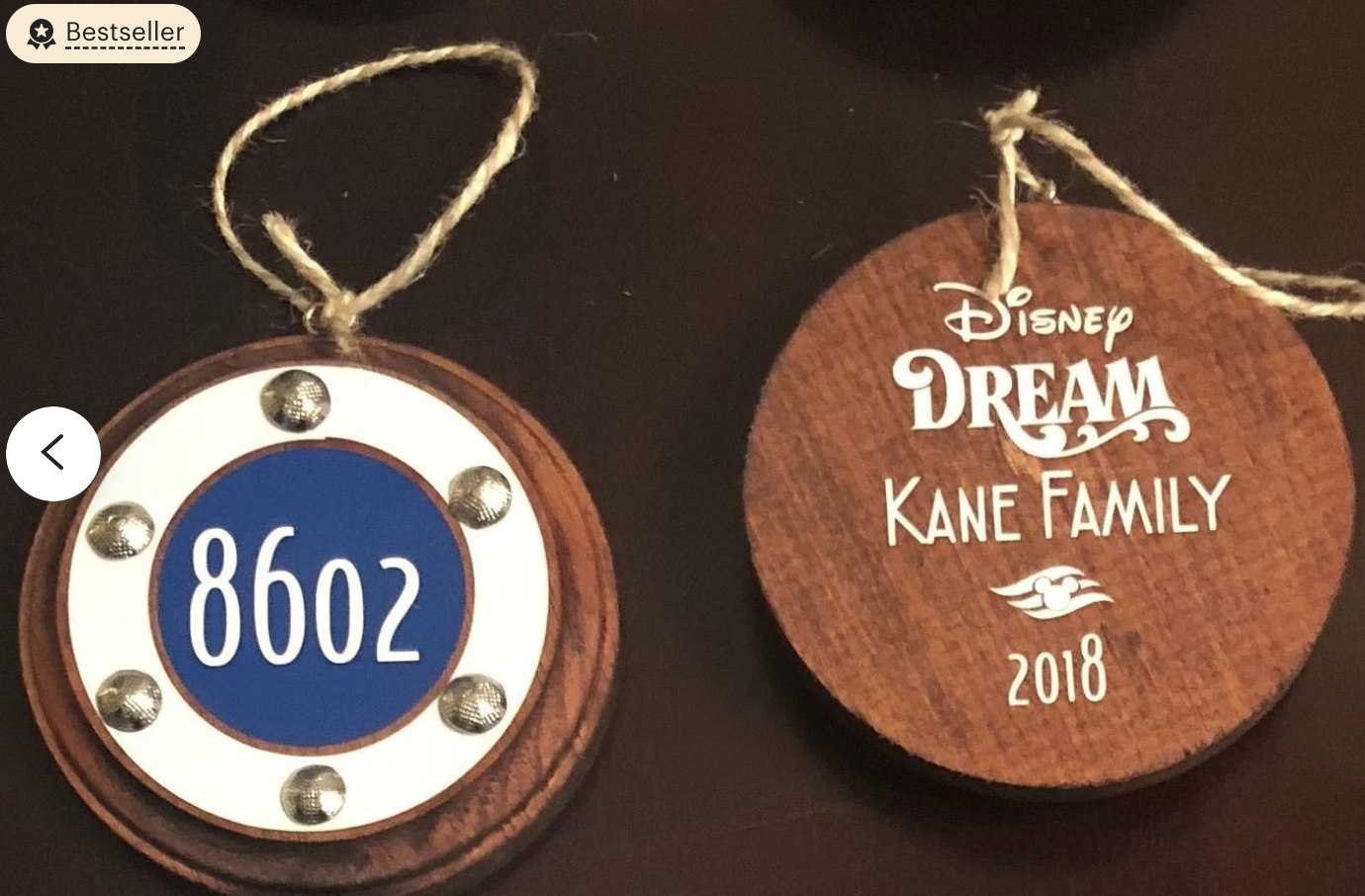 porthole cruise ornament