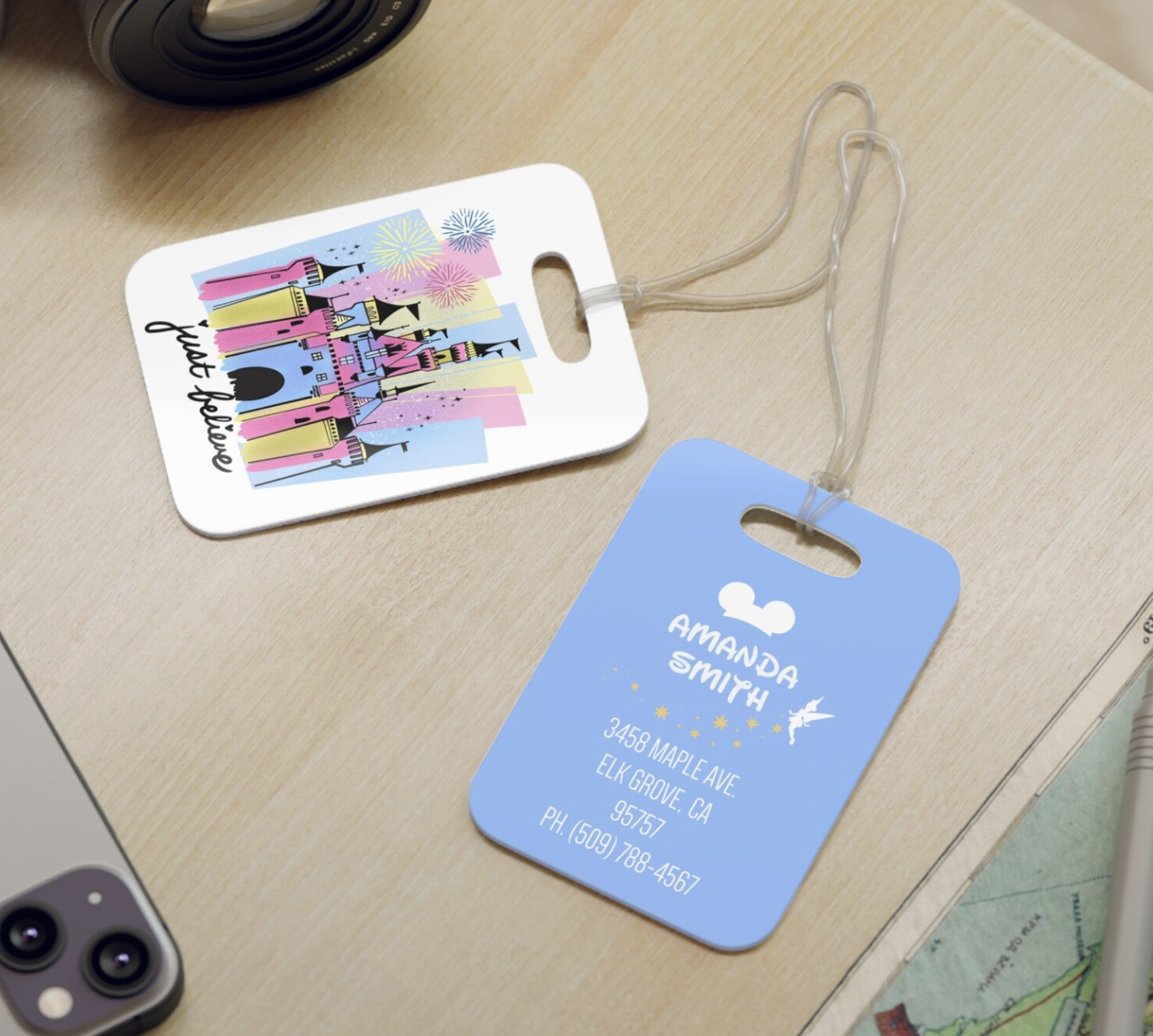 Pixie Pop Luggage Tags